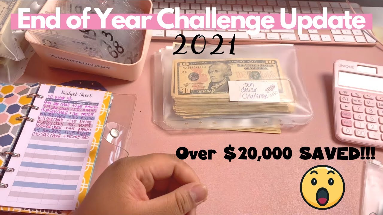 Savings Challenge Final Update | Ohmyfro Budgets | December 2021