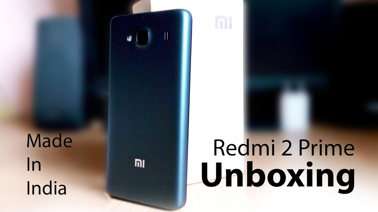Redmi 2 Prime Unboxing