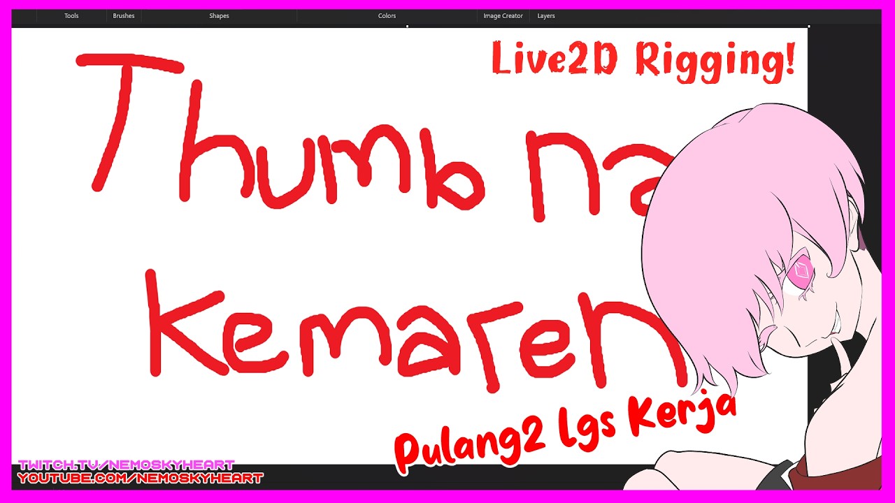 [Live2D] No Screen Share Gomeen #shorts #vtuberindonesia