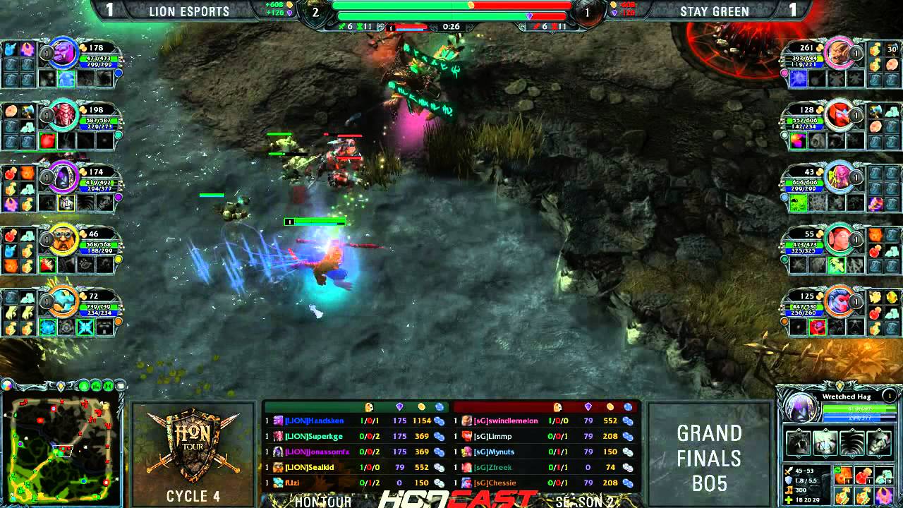 HoN Tour S2 Cycle 4 Grand Finals - LION vs sG game 2