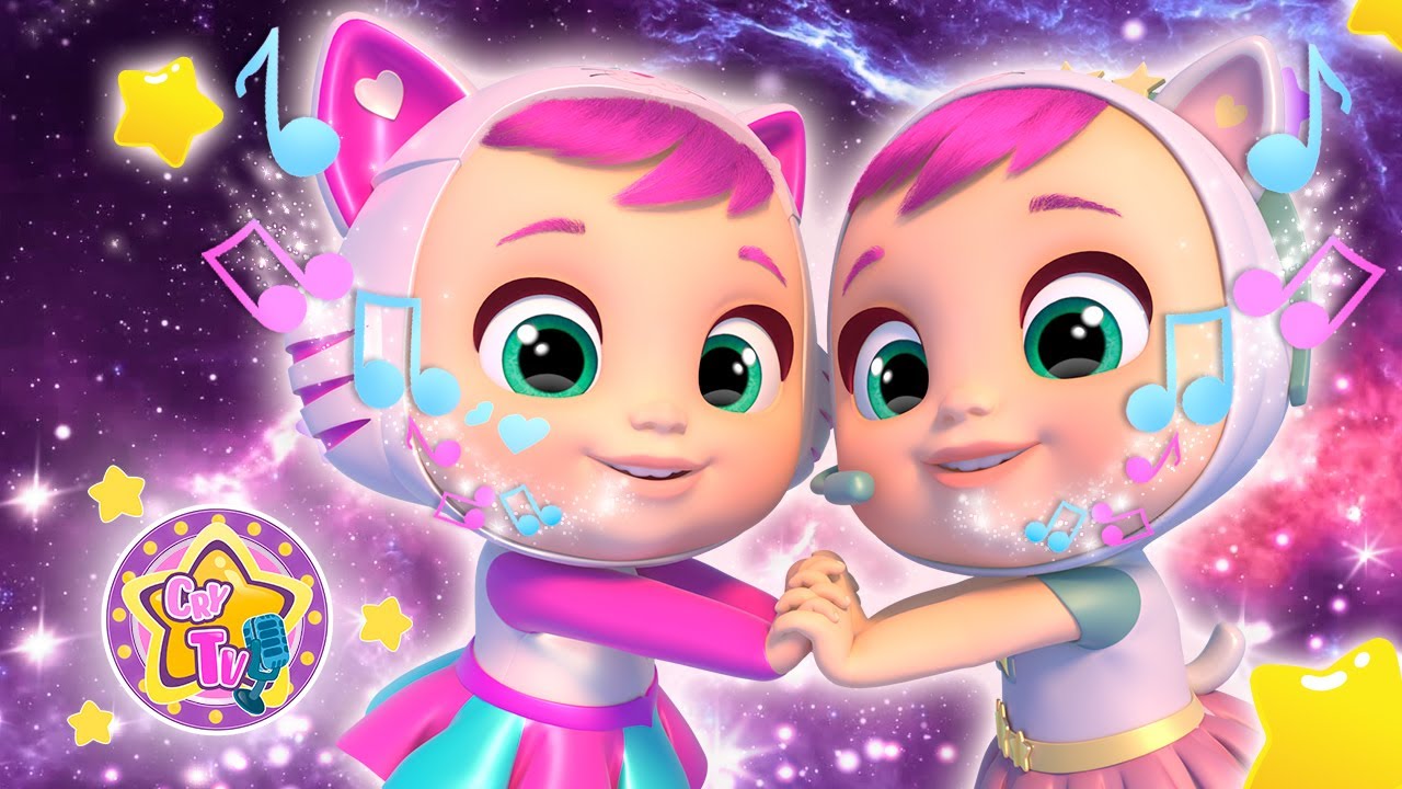 Stars on Stage 🎤 CRY BABIES Canzone 💧 Battaglia Canora 💫 KARAOKE | Cartoni & Canzone