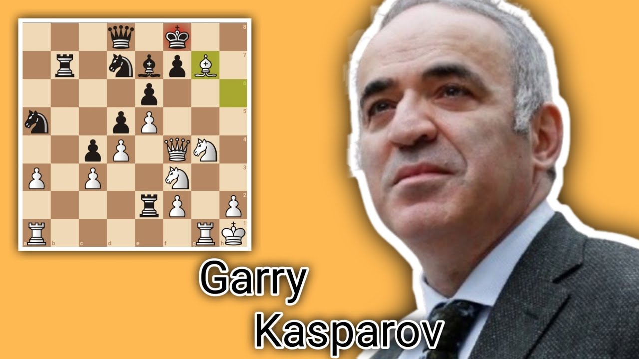 Beware of poisonous bishop kasparov | Garry kasparov vs Nigel short..!!!