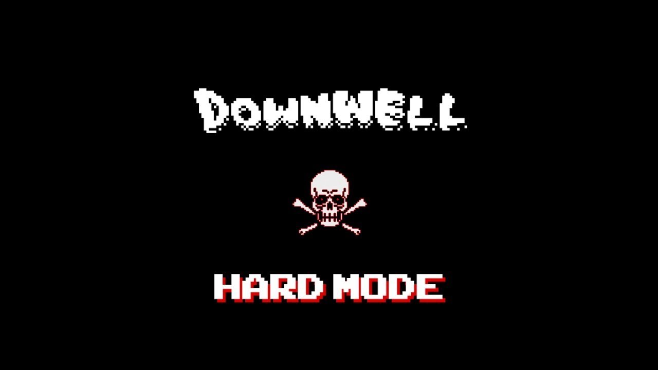 Downwell - Full Gameplay Walkthrough HARD MODE | No Commentary|