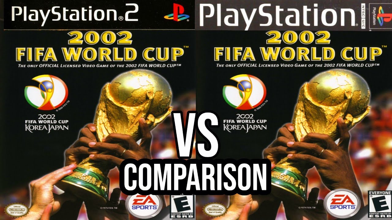 FIFA World Cup 2002 PS2 Vs PS1