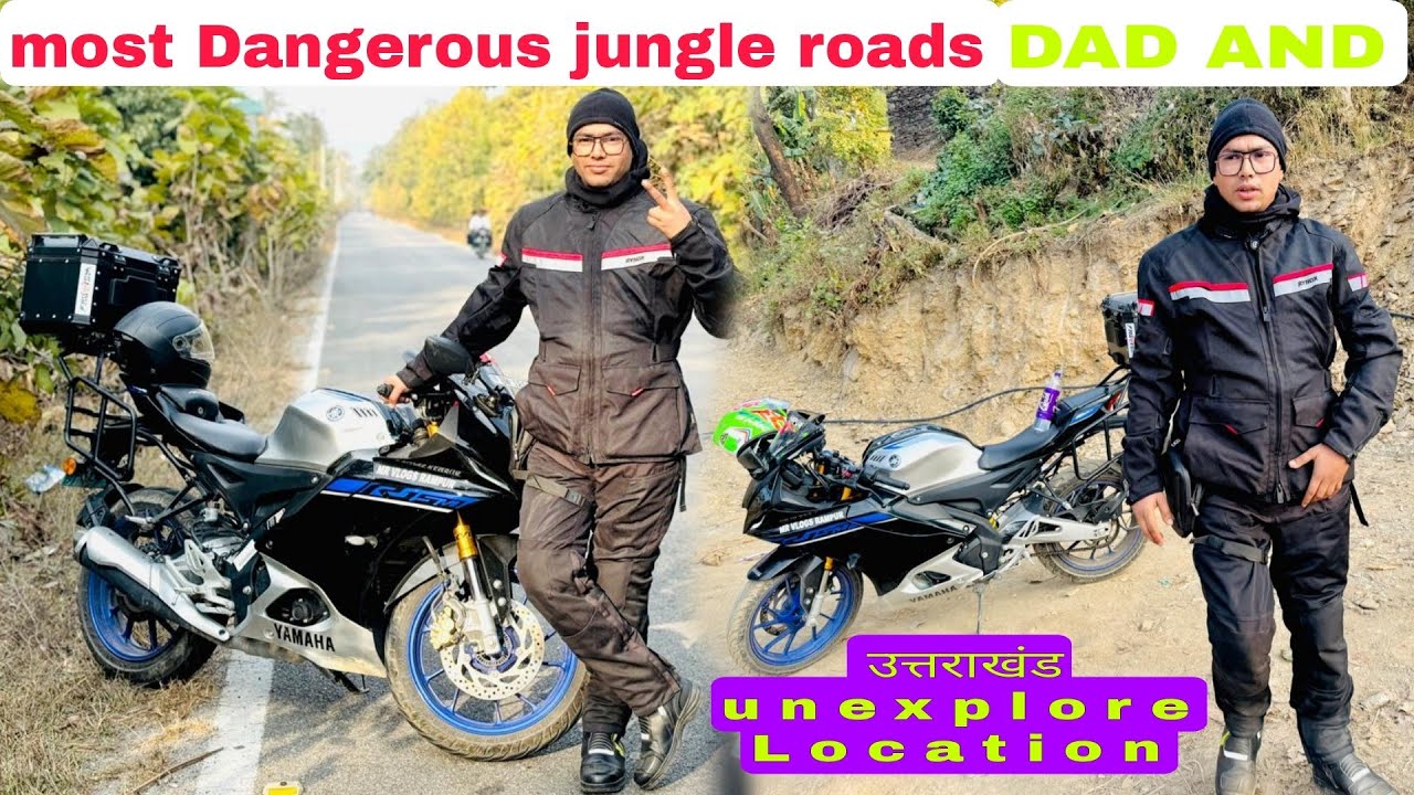 R15 LEKAR PAHUCHE DAD AND MOST dangras road pe FULL ADVENTURE HO GAYA