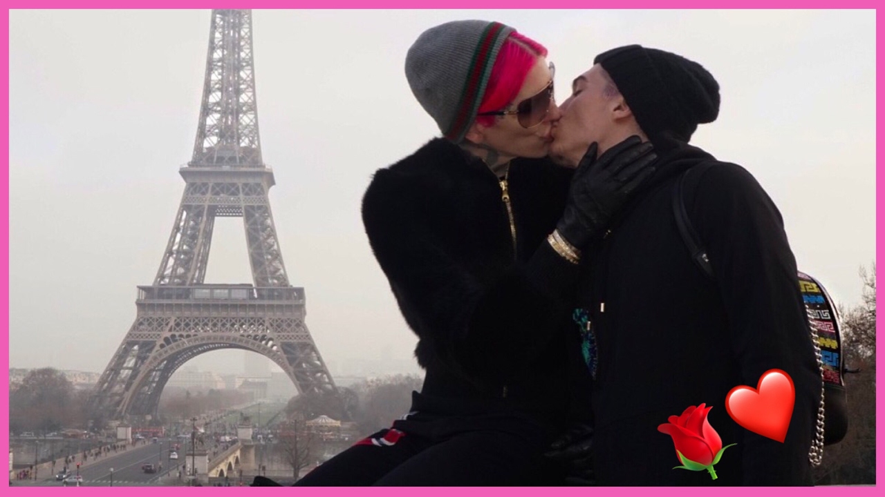 PARIS WITH NATHAN.... GETTING TATTOOS & IMATS MAKEUP SHOW!