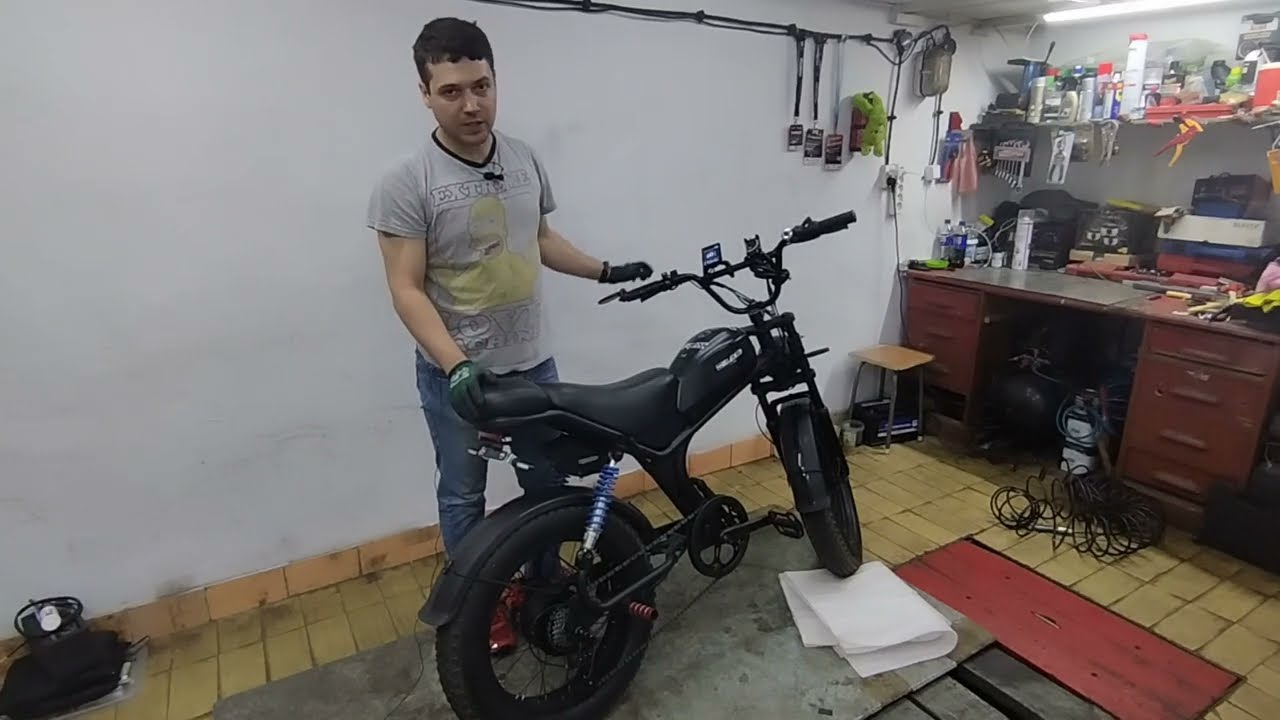 Emoko c93 demontaż silnika, wymiana wolnobiegu