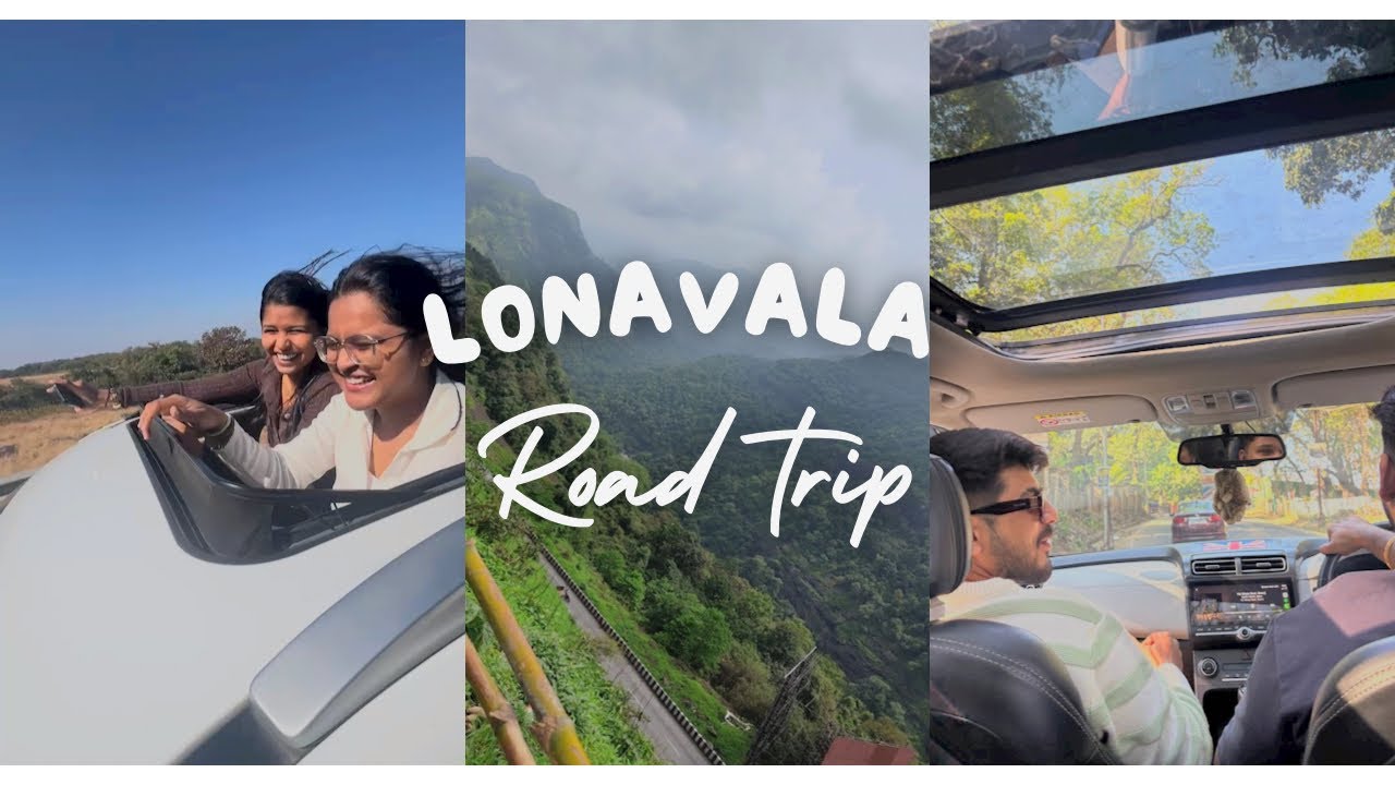 Lonavala Road Trip 🚗 | Tiger Point Views & Gagangiri Maharaj Mandir 🙏