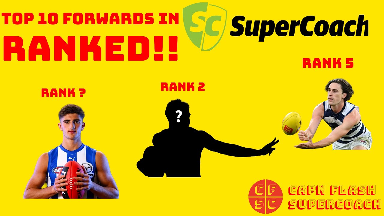 The Top 10 Forwards for AFL SuperCoach 2026 RANKED!