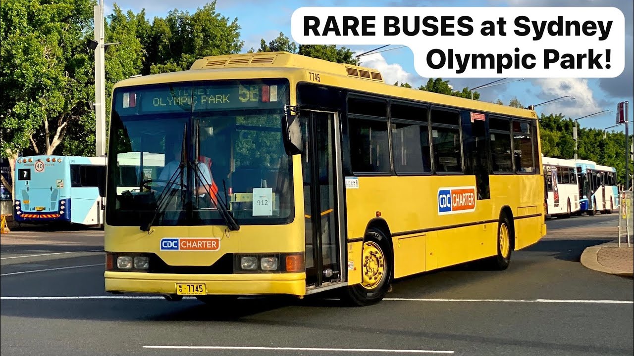 Super Rare, Old Buses at Sydney Olympic Park! | Bus Vlog #63