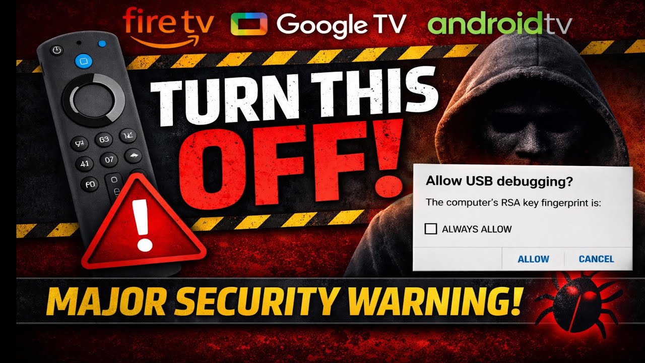 🚨 Turn This OFF on Fire TV, Google TV & Android TV (Major Security Risk!)