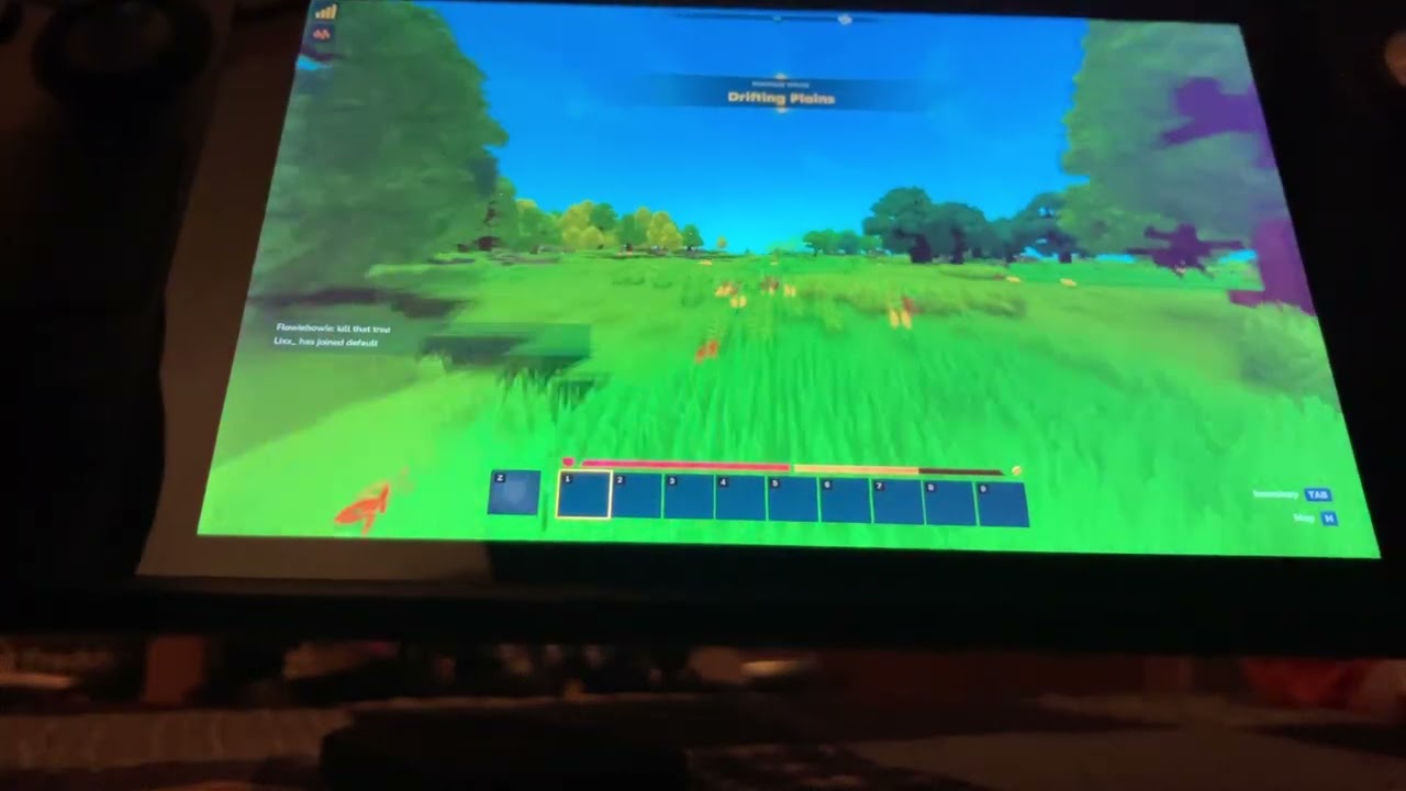 Hytale on steam deck with controller support 
