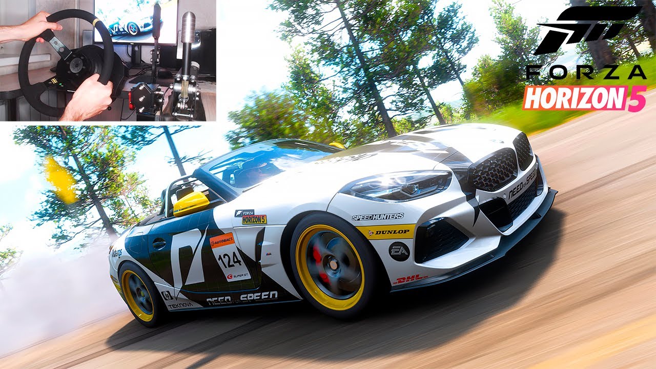 TUNING DRIFT 2019 BMW Z4 Roadster Forza Horizon 5 Thrustmaster T300RS
