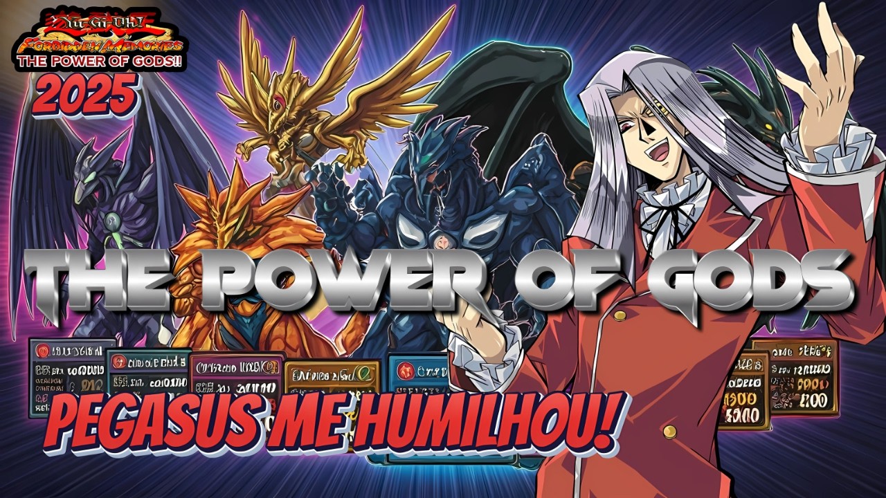 Yu-Gi-Oh! The Power of Gods – Levei uma surra do Pegasus! #mods #yugioh #reidosduelos