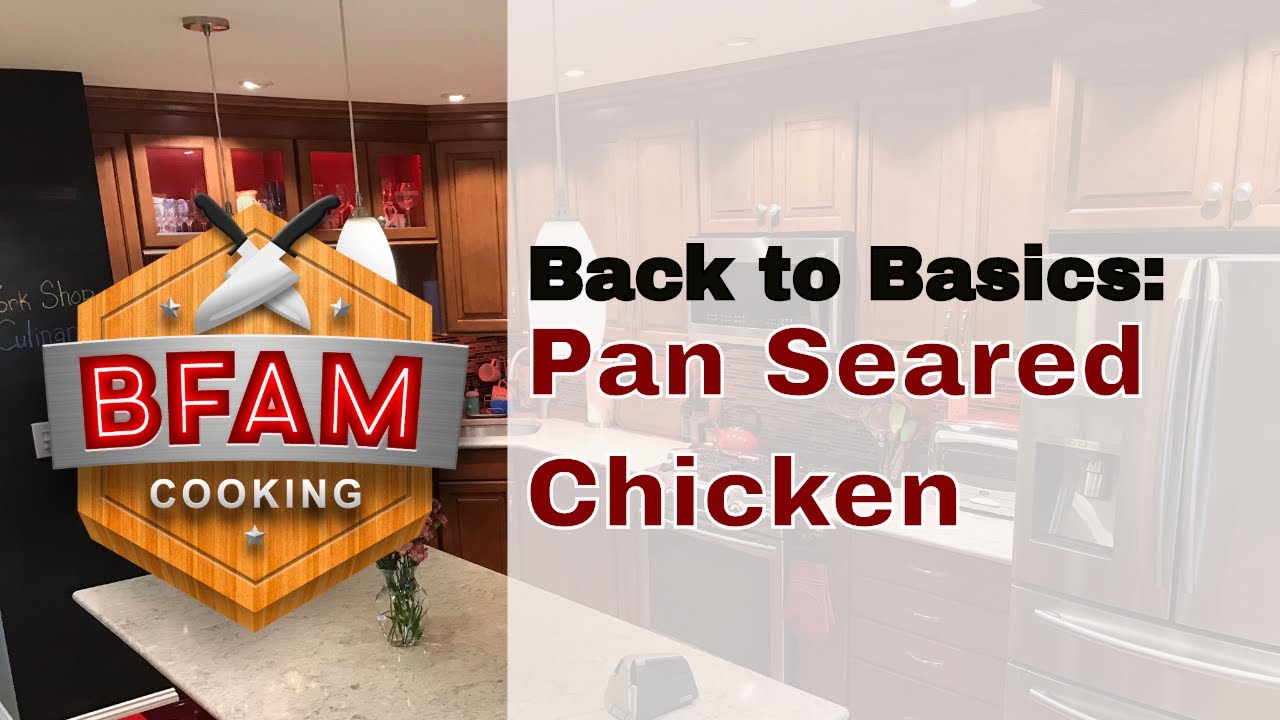 The Secret to Perfectly Crispy Pan Seared Chicken | Back-to-Basics #blackcreator #learntocook