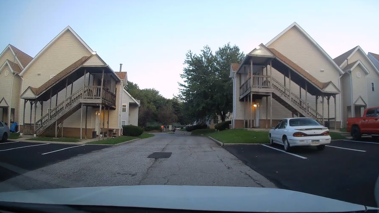 DRIVE ALONG THE PA / DELAWARE BORDER - DELAWARE COUNTY TO NEW CASTLE COUNTY - ODGEN PA, CLAYMONT DE