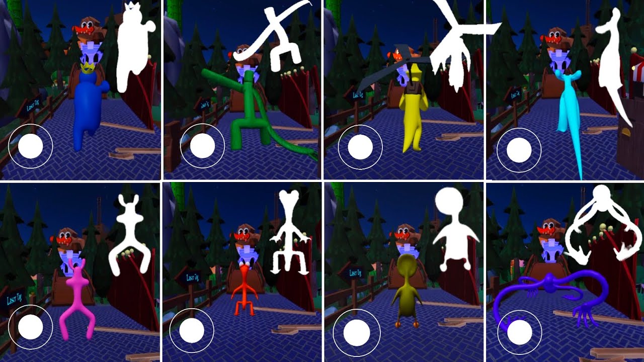 ALL 8 MORPHS! 😱 Rainbow Friends Accurate Roleplay (roblox)