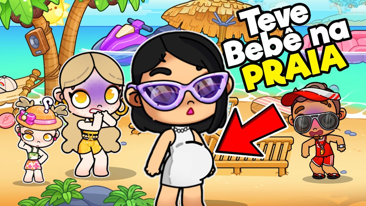 A MÃE GANHOU BEBÊ NA PRAIA 😱🏖 |  AVATAR WORLD