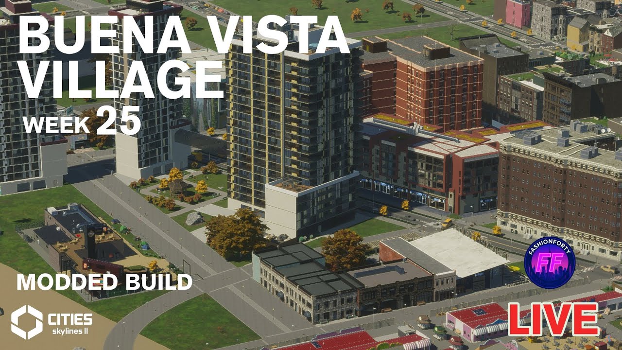 Residential DETAILING doesn't STOP - Chillin n Building - Cities Skylines 2