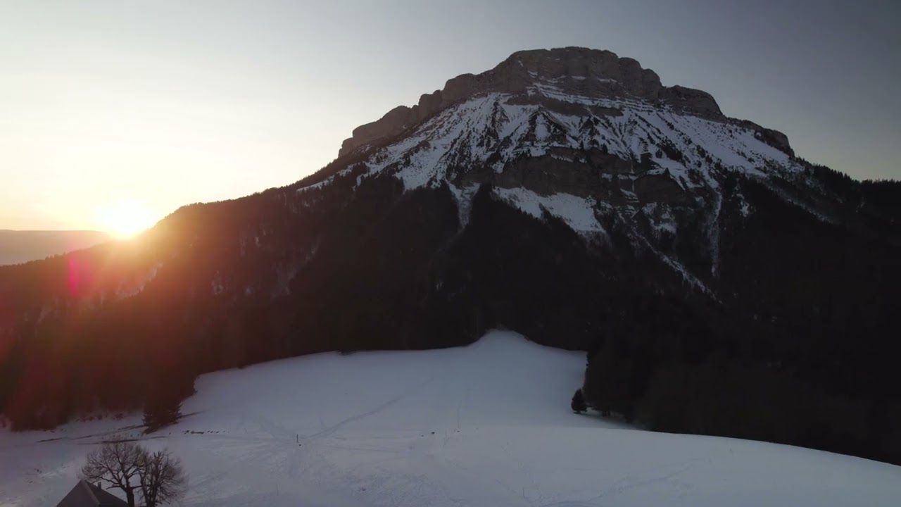 Musique d'ambiance et méditation - Sommets de Chartreuse - 4k Vidéo