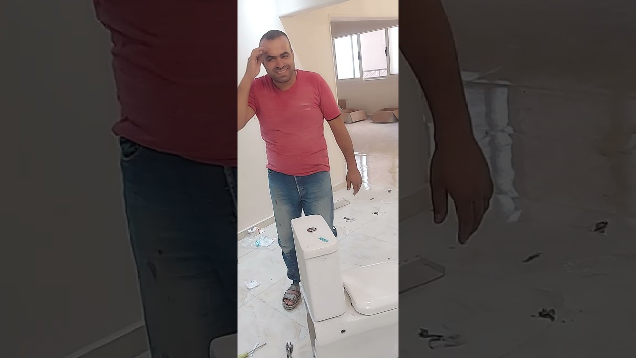 طريقة تركيب قاعده ايديال استاندر مسمار تثبيت جانبي #سباك_شاطر #جروهى #محمد_صلاح #سباكه_حديثة #سباكه