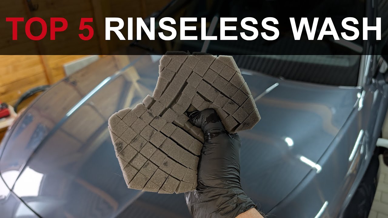 Meine Top 5 Rinseless Produkte für die Autowäsche