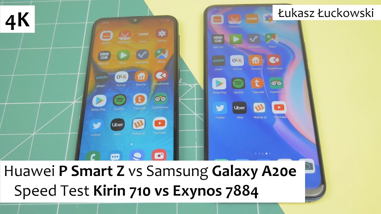 Huawei P Smart Z vs Samsung Galaxy A20e  ❗❗❗ | Speed Test | Kirin 710 vs Exynos 7884