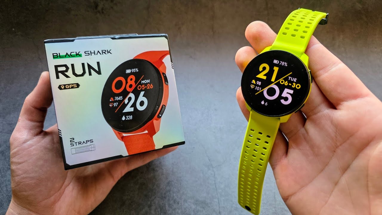 Black Shark RUN &mdash; GPS-смарт-часы &mdash; Распаковка и полный ОБЗОР