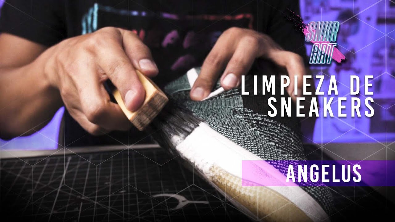 APRENDE A LIMPIAR TUS SNEAKERS C/ ANGELUS BRAND