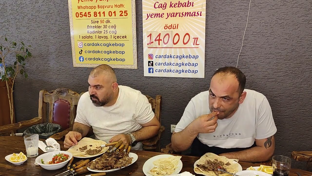 Ardahanlı Ertuğrul 30 Cağ Kebap Yedi 14.000 TL Kazandı!