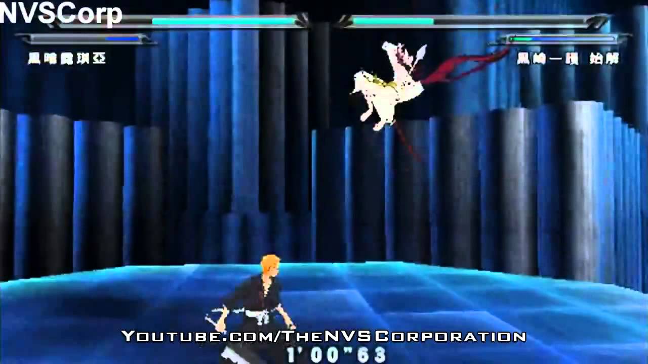 Dark Rukia Vs Ichigo - Bleach Heat The Soul 6 (NVSCorp Classics)