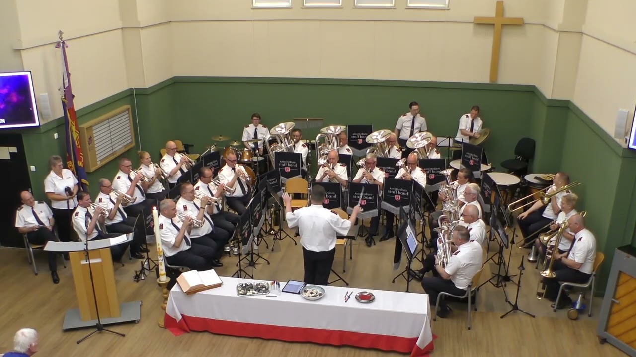 March 'Harlingen' - 2025 06 29 - Samenkomst 135 jaar korps Harlingen - Amsterdam Staff Band
