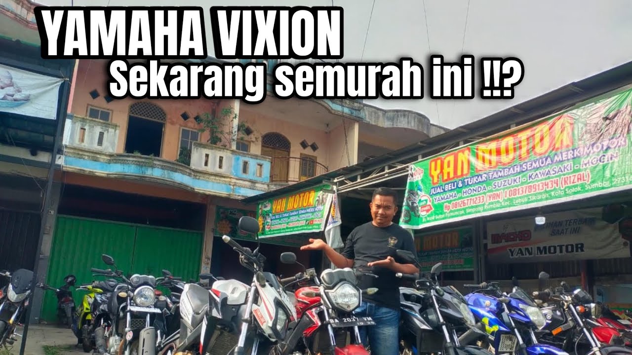 YAMAHA VIXION SEKARANG SEMURAH INI..!!#yanmotor #motorbekasberkualitas #solok #vixion #cbr250rr 