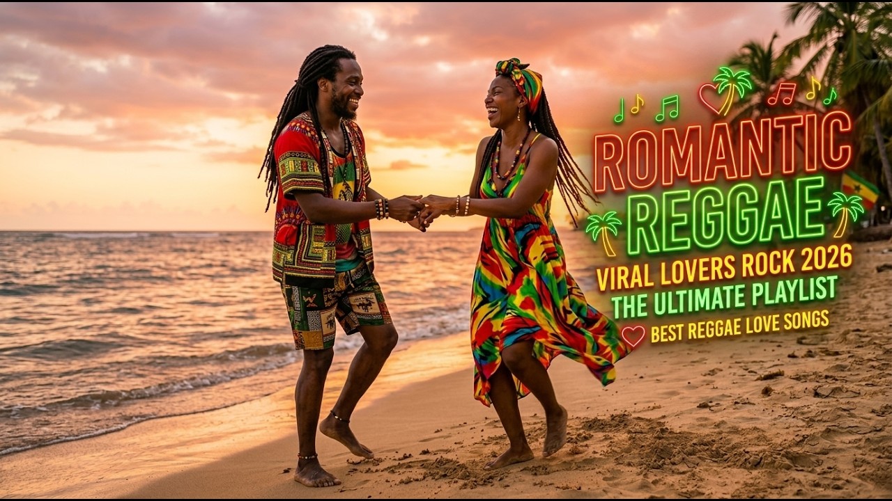 ROMANTIC REGGAE 🌊 Ocean Breeze, Love Songs & Tropical Paradise ❤️