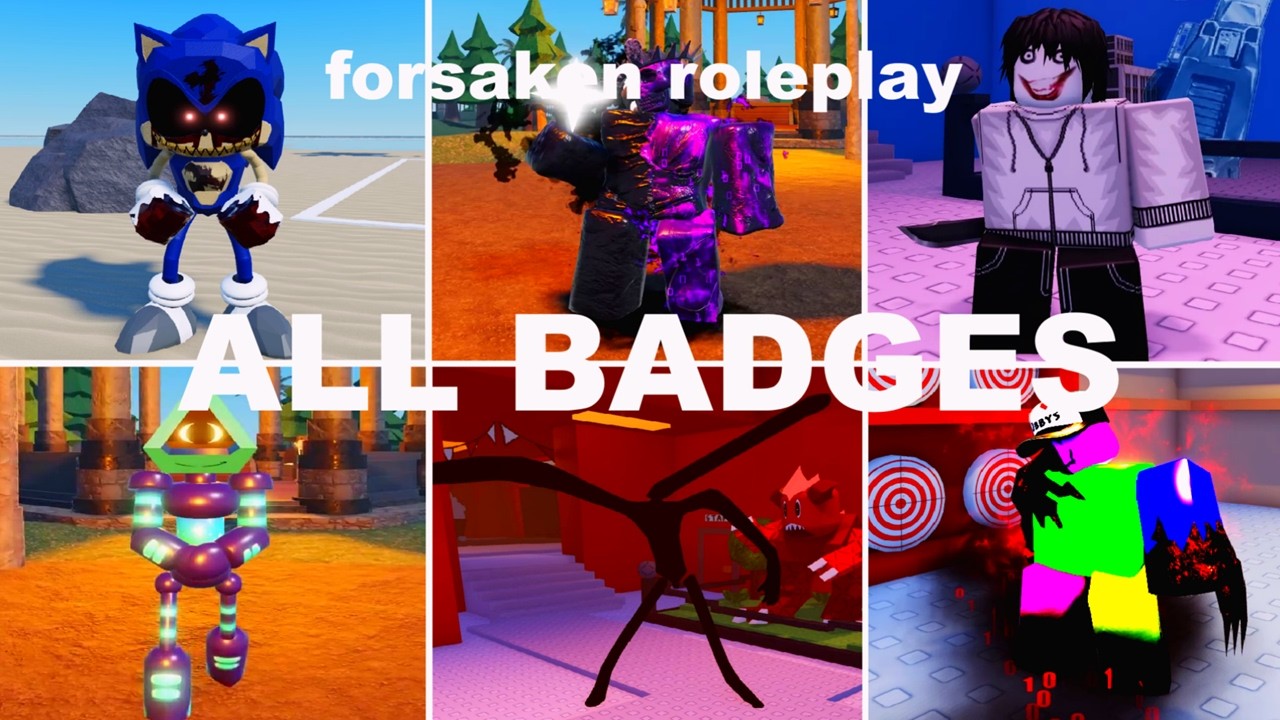 How to get ALL BADGES MORPHS in FORSAKEN ROLEPLAY [HUGE UPDATE] ROBLOX !