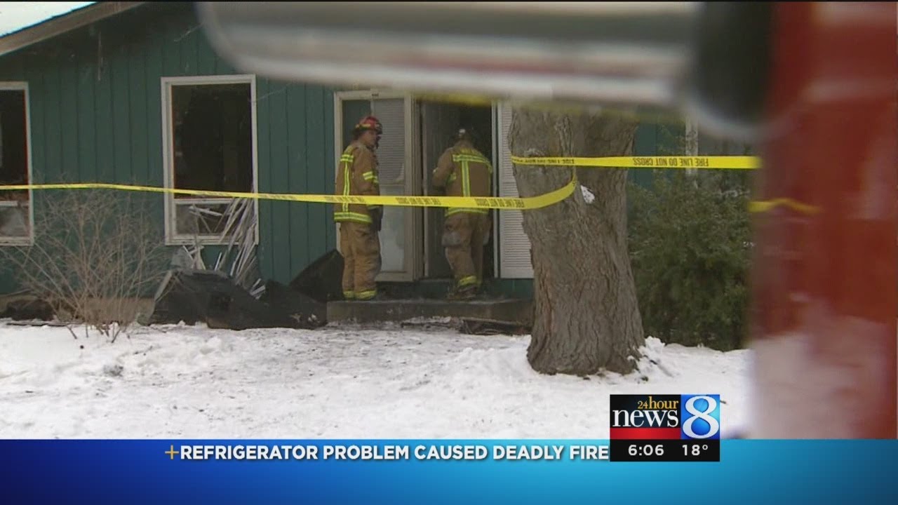 Refrigerator failure cause of fatal fire
