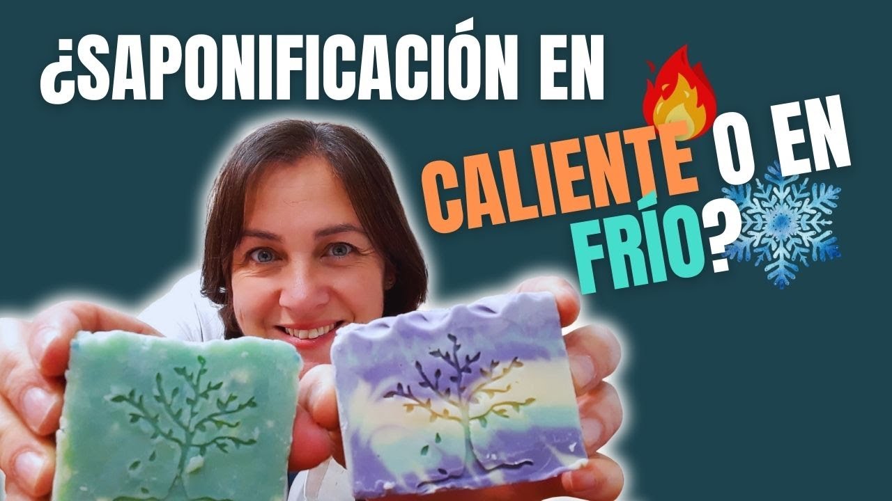 Mismo jabón elaborado por dos métodos diferentes ¿cuál te gusta más?