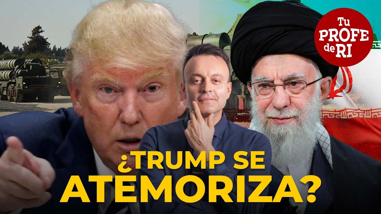 IRÁN HACE TEMBLAR A TRUMP. APRIETA EL PASO Y PRUEBA BATERÍAS ANTIAÉREAS RUSAS S-400