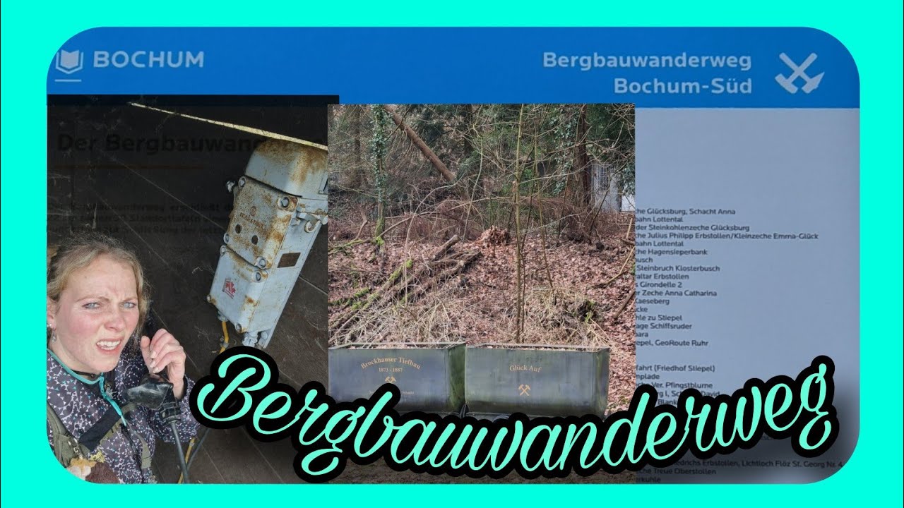 24 Km Bergbauwanderweg 🪨 Bochum Süd / Throwbacks Lost-Place Besuche 📷