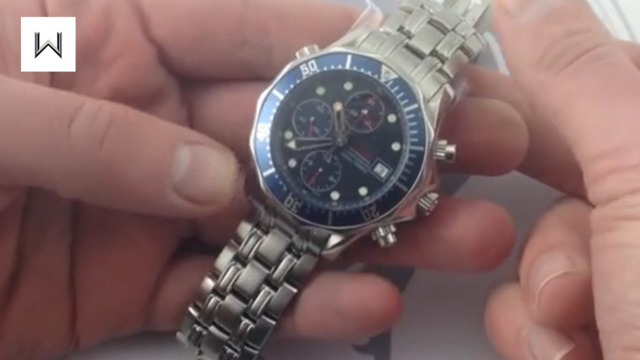 Omega Seamaster Professional 300M Chronograph 2599.80.00 Luxury Watch Review