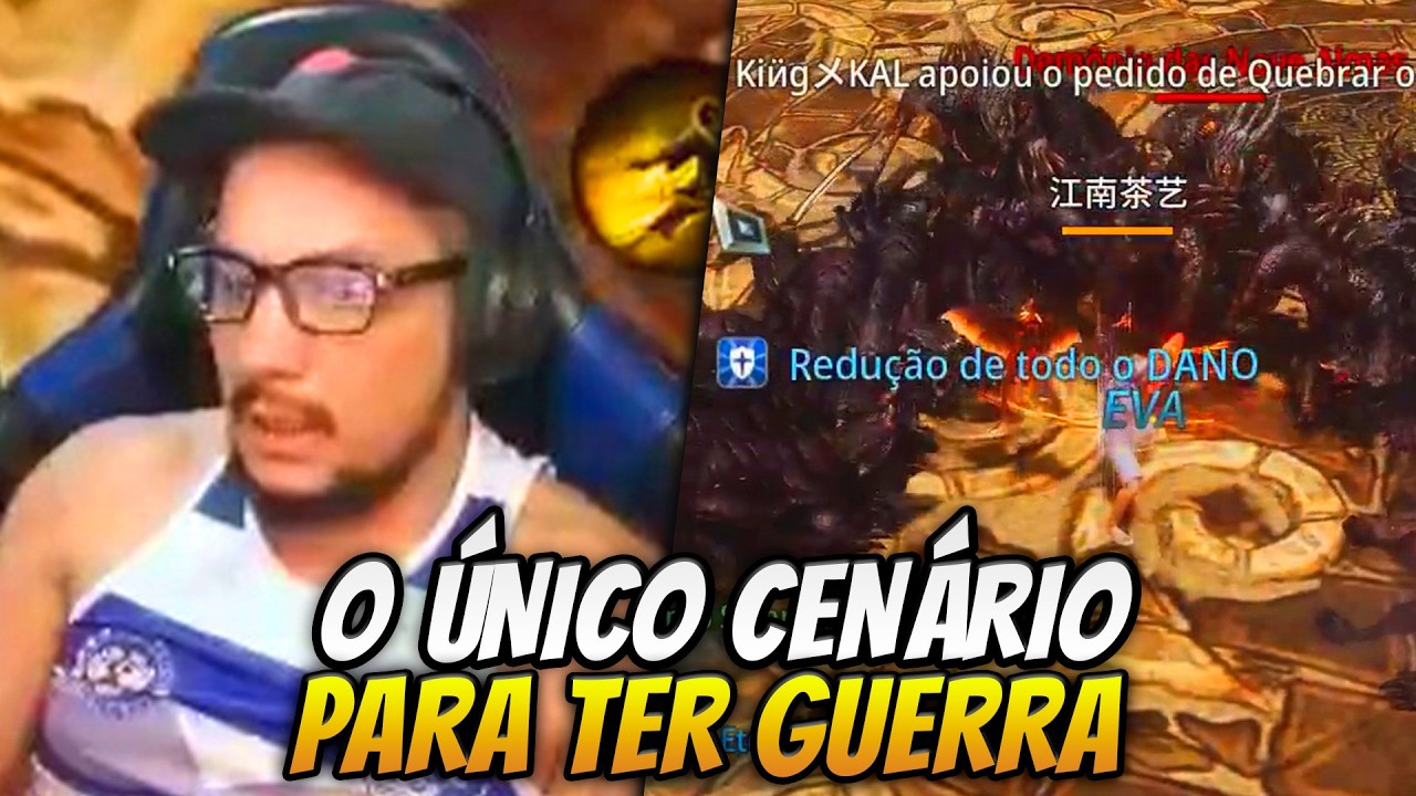 BATATA COMENTA O ÚNICO CENÁRIO POSSÍVEL PARA ROLAR UMA GUERRINHA | MIR4