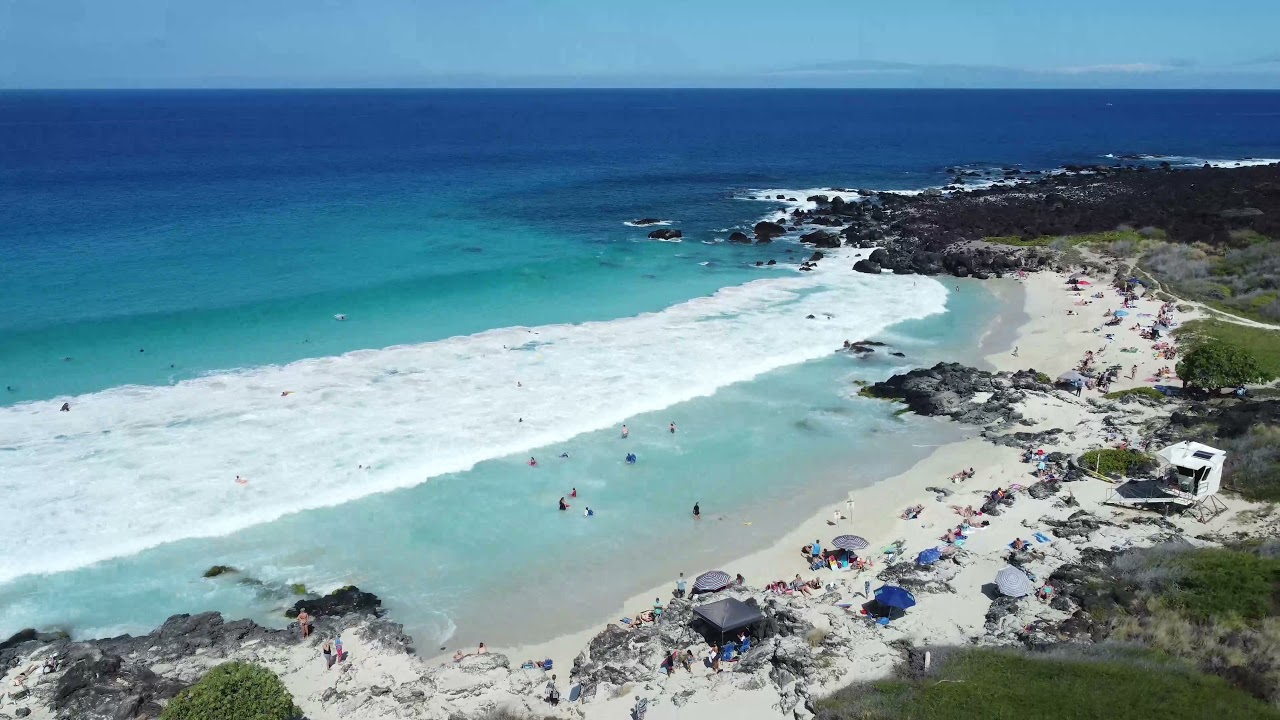 Kua Bay (Manini'owali Beach) - Big Island Hawaii - Drone Video