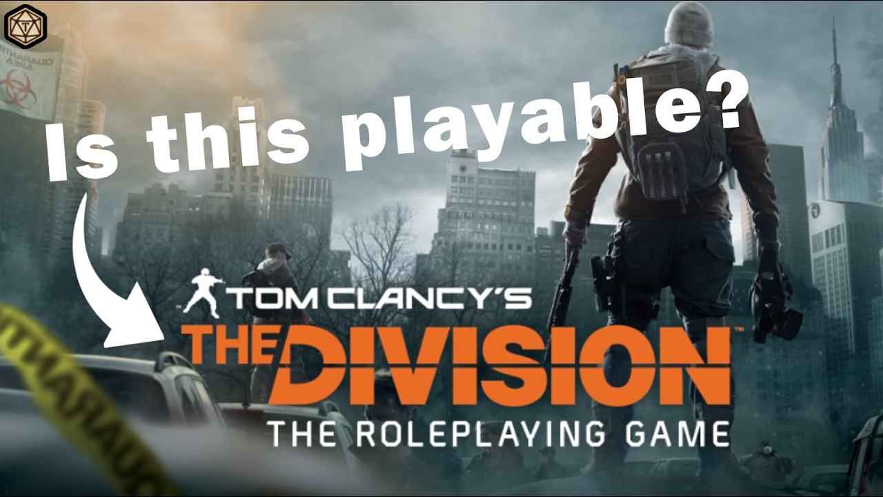 Does The Division work as a tabletop RPG?
