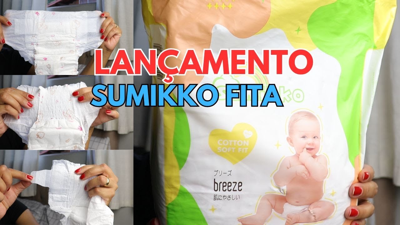 NOVA FRALDA SUMIKKO LANÇAMENTO VERSÃO FITA