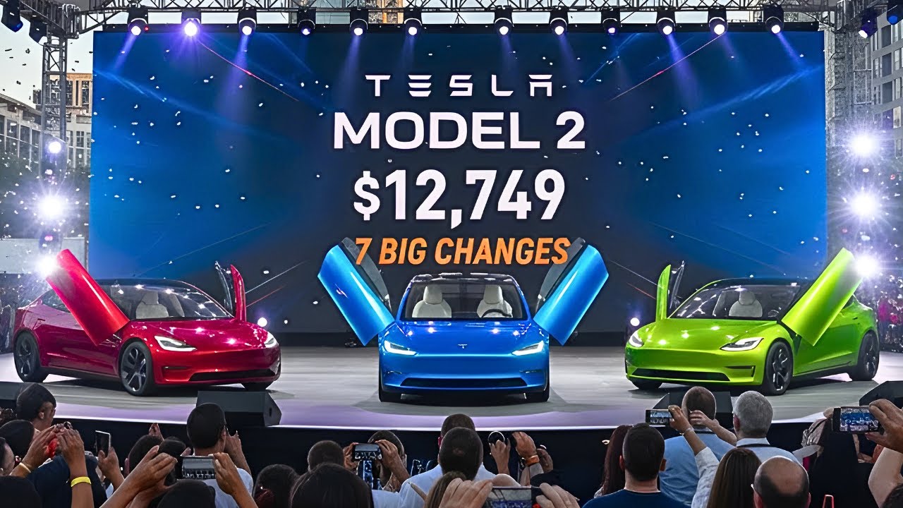 Tesla Model 2 FINALLY HERE: Market Forced $12,749 & 7 Big Changes! What's SHOCKING?