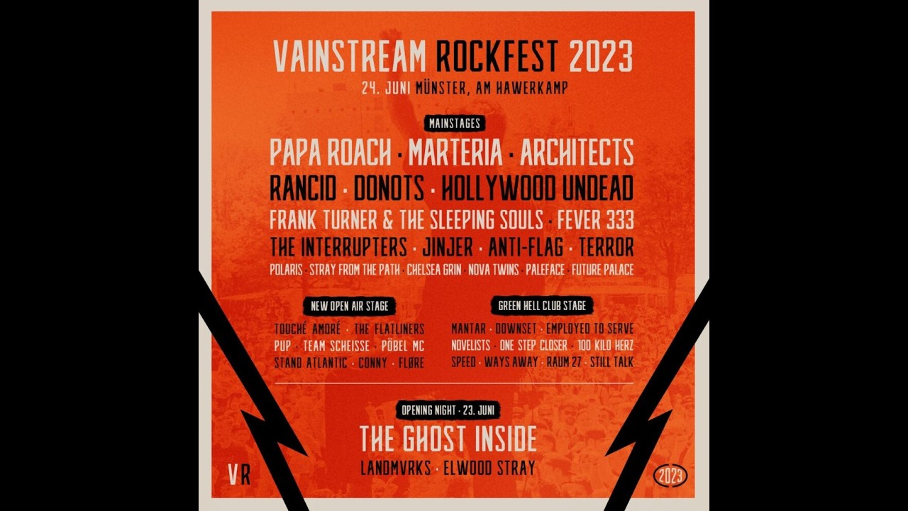 Vainstream Rockfest 2023 (24.06.2023) (Snippets)