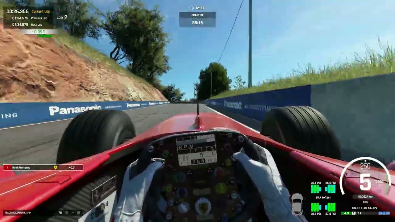 Assetto Corsa EVO (beta 0.3.3) - Ferrari F2004 at Mount Panorama