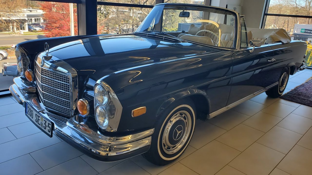 1965 Mercedes Benz 280SE Convertible 