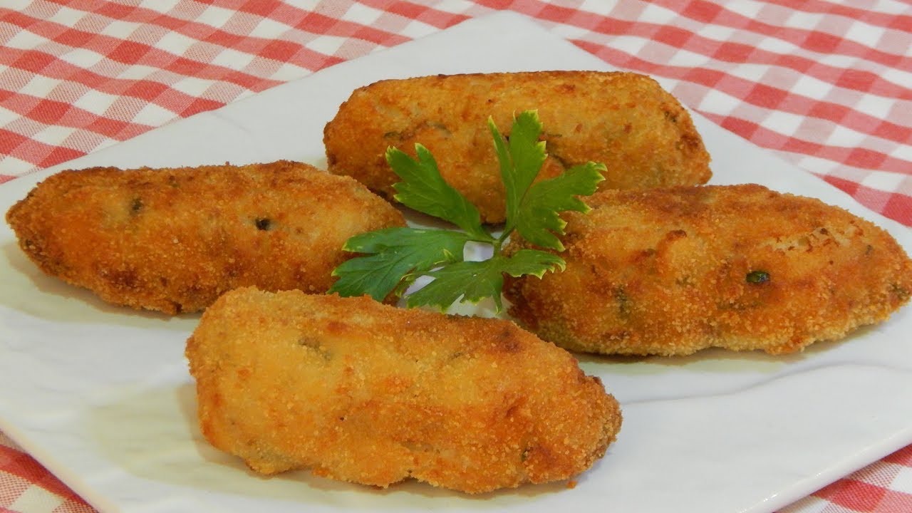 Receta fácil de croquetas de champiñones muy cremosas