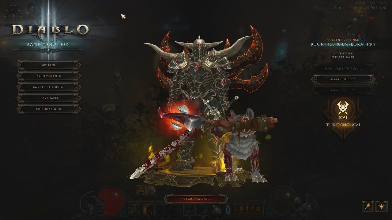 Diablo 3 Season 33 Start Unlimited Gear/Mats Farm WW Rend Barb!!!!SSF